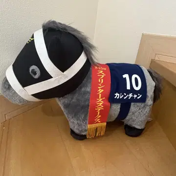 카렌짱 말 봉제 인형 10번 서러브레드 컬렉션