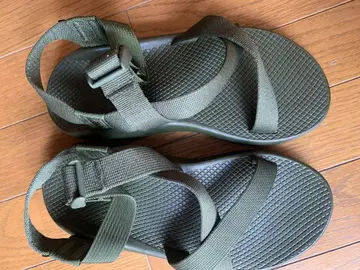 chaco x beams 별주 스포츠 샌들 카키 US8 26cm