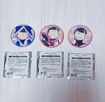 오소마츠 6쌍둥이 마네키네코 캔뱃지 오소마츠 이치마츠 토도마츠