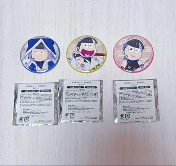 오소마츠 6쌍둥이 마네키네코 캔뱃지 이치마츠, 슌마츠, 토도마츠