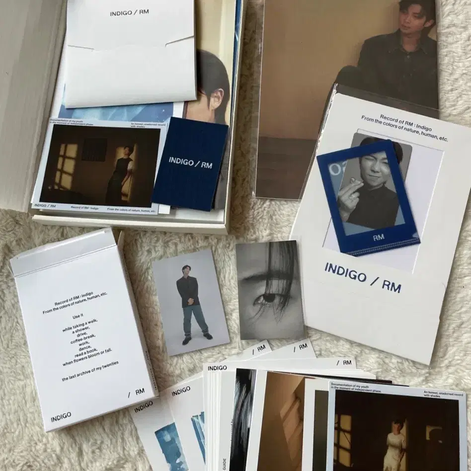 BTS Bts RM Indigo album set including Weverse pre-order