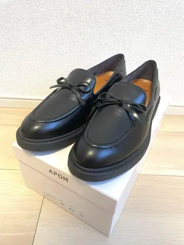 [ APOM 189 ] 워터프루프 리본 로퍼
