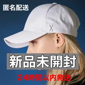 [미개봉 새상품] VARZAR stud 로고 캡 497 화이트