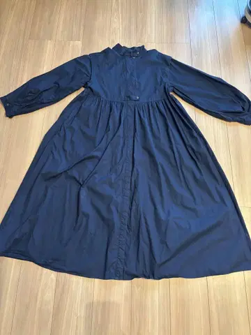 FREAK'S STORE 네이비 긴팔 롱 원피스