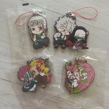 귀멸의 칼날 러버 마스코트 러버 스트랩