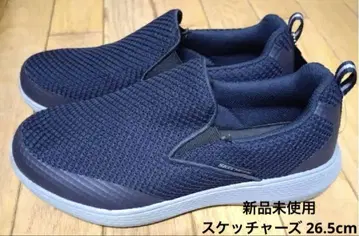 경량 메쉬 슬립온 슈즈 네이비