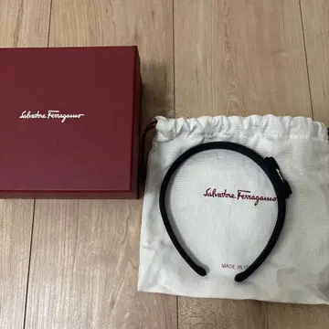 Salvatore Ferragamo 블랙 헤어밴드
