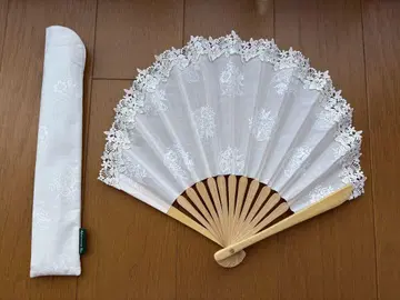 치카자와 레이스 애프터눈 티 콜라보 부채