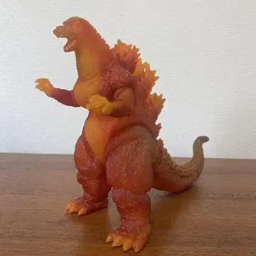 '극장 한정판' 1995 버닝 고질라 피규어 소프트 비닐 인형 디스트로이