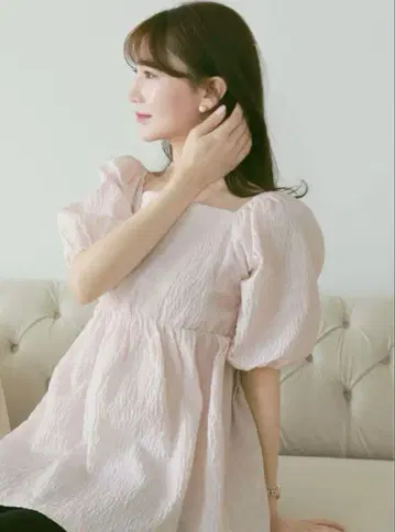 하루히로인 자카드 튜닉