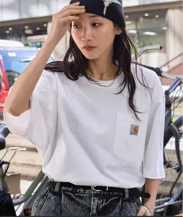 Carhartt 티셔츠 빅 실루엣