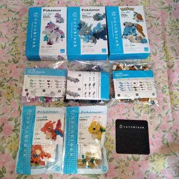 nanoblock 나노블록 포켓몬스터 나노블록 패드
