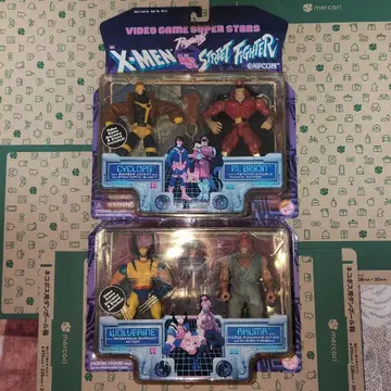 베가, 울버린 등 X-Men vs 스트리트 파이터 피규어 세트