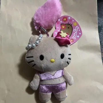 HELLO KITTY GOGO 갸루 꼬리 마스코트 키링 일광화상