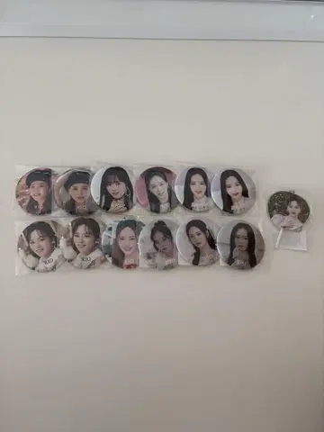 [묶음 판매] NiziU 리오 캔뱃지, 아크릴 키링