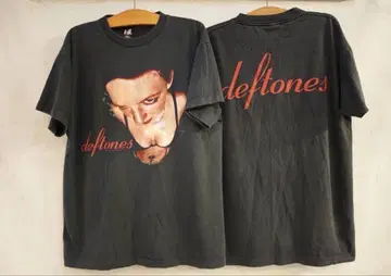 deftones 블랙 티셔츠 XL