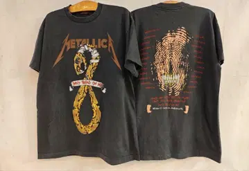 METALLICA 그래픽 티셔츠 XL
