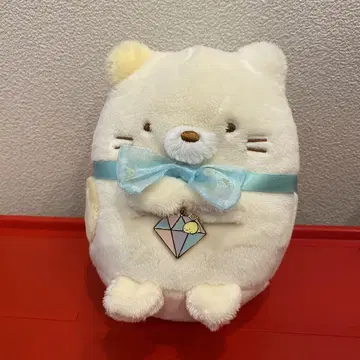스밋코구라시 고양이 다이아 목걸이