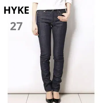 HYKE 하이크 데님 팬츠 TIGHT SLIM