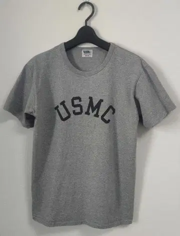 페로우즈 USMC 프린트 반팔 티셔츠 / M 그레이