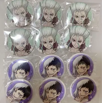 dr.stone 도쿠토 이시가미 센쿠 아사기리 겐 마루이 캔뱃지