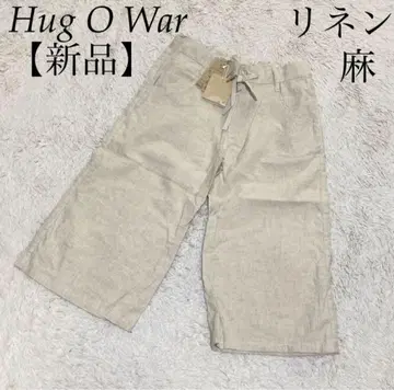 Hug O War [미사용 새상품 택 포함] 린넨 와이드 숏 팬츠