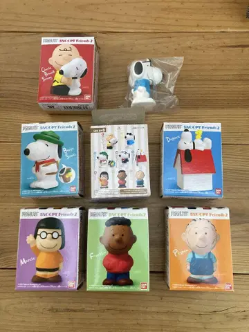 SNOOPY Friends 2 피규어 세트