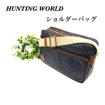 HUNTING WORLD 숄더백 네이비