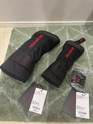 브리핑 골프헤드커버 2개 세트 DR 및 FW용 ECO TWILL BK