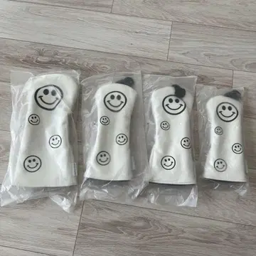 골프 헤드커버 스마일 4세트