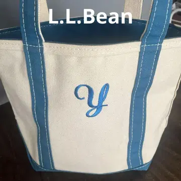 L.L.Bean 토트백 아이보리 블루