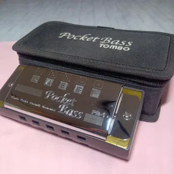 레어 TOMBO Pocket Bass PB-1 하모니카