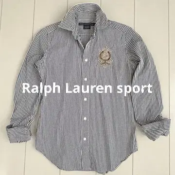 RALPH LAUREN 스트라이프 긴팔 셔츠
