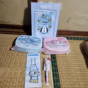 스누피 복권 기프트 백 세트