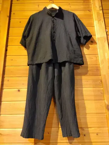 클래스 셋업 면 린넨