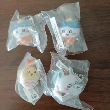 쿠라스시 치이카와 피규어 토끼 하치와레 모몽가 세트 4개