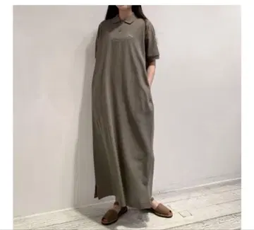 라코스테 빔즈 LACOSTE beams 반팔 피케 셔츠 원피스