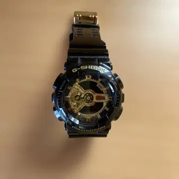 G-SHOCK 블랙 골드 쇼크 레지스트
