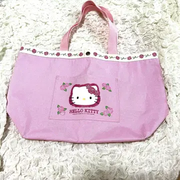 레어 로즈 키티 토트백 헬로키티
