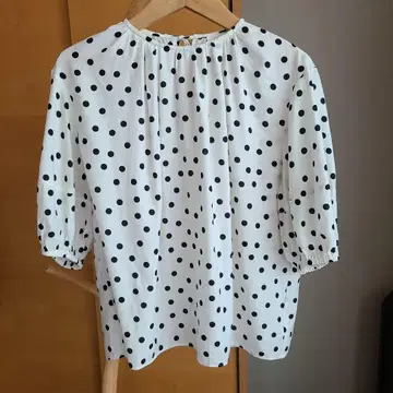 Ballsey 도트 블라우스 36