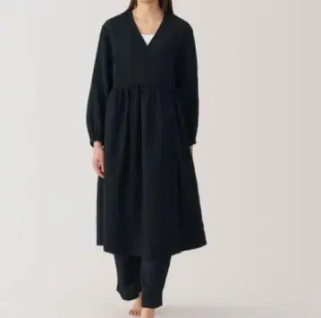 무인양품 부드러운 시보리 거즈 롱 가디건