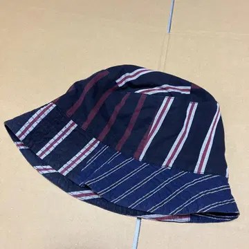 Engineered Garments 스트라이프 버킷 햇 L
