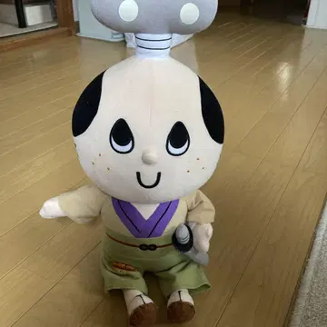 태엽 사무라이 봉제 인형