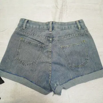 데님 숏팬츠 컷오프 36cm