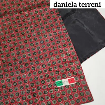 daniela terreni 스톨 머플러 남성용 와인 레드