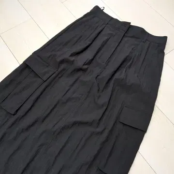 블랙 카고 스커트 COMME CA ISM