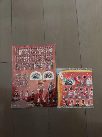 미쓰비시UFJ 슈퍼전대 히어로 씰 타월