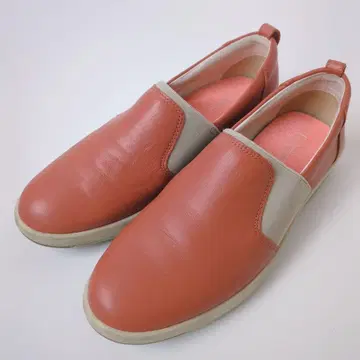 Achilles sorbo 가죽 슬립온 23.5cm 브라운 오렌지