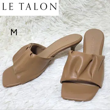 [ 새상품급 ] 르탈론 LE TALON 소프트 개더 뮬 샌들