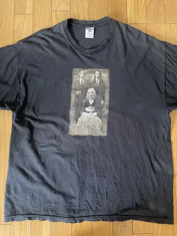 CHILDREN 18.5 BAND T shirt 밴드 티셔츠 구제 의류